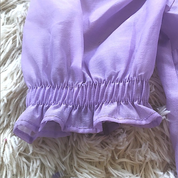 Purple Sheer Fairy Top - Picture 3 of 4